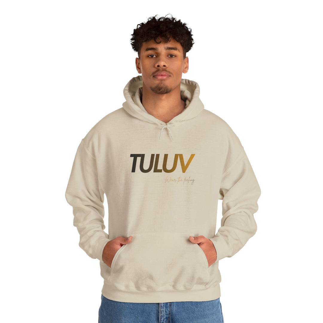 Tuluv Logo Hoodie — Minimalist White Pullover - TULUV
