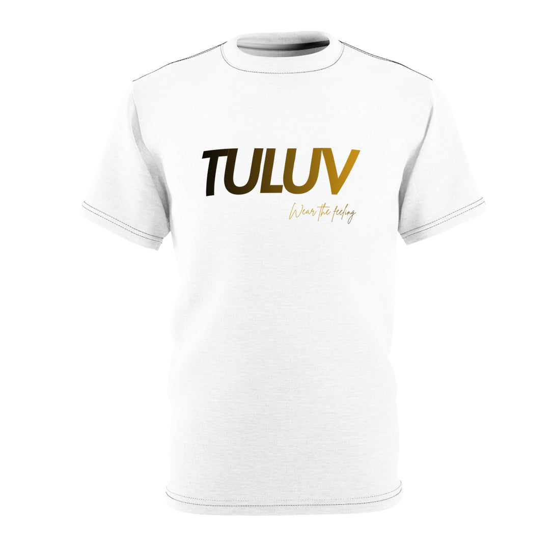Tuluv Logo Tee — Modern Gold Script Graphic T-Shirt - TULUV