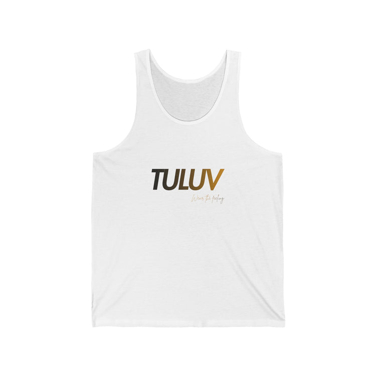 TULUV Logo Tank Top — Minimalist Athletic Jersey Tank - TULUV